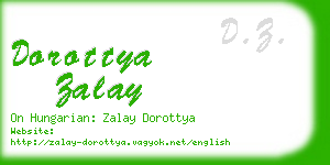 dorottya zalay business card